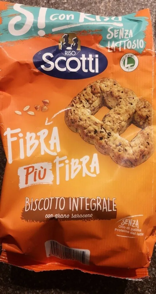Biscotto integrale con grano saraceno
