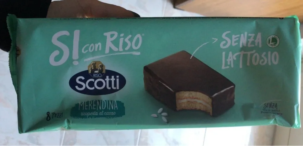 merendina ricoperta di cacao
