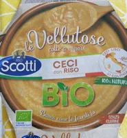 Vellutata di ceci con riso