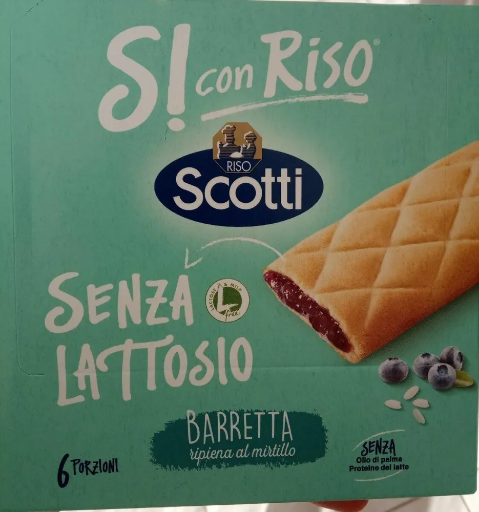 Barretta ripiena al mirtillo