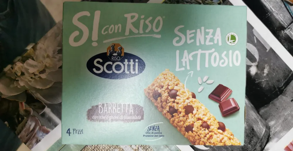 Barretta con riso senza lattosio