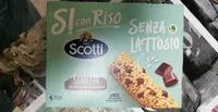 Barretta con riso senza lattosio
