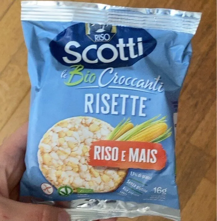 Gallette bio di riso e mais