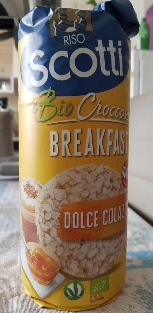 Le bio croccanti breakfast dolce colazione
