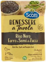 Riso nero farro semi di zucca