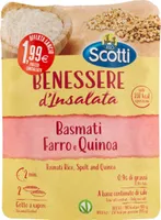 BENESSERE d'Insalata Basmati, Farro e Quinoa