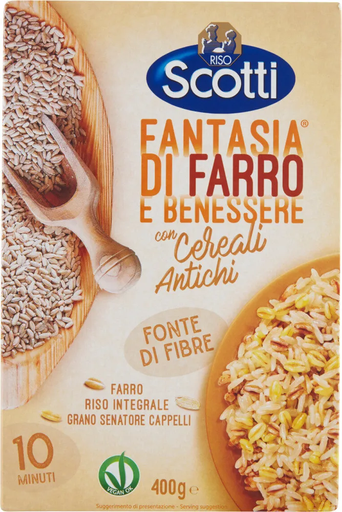Fantasia di farro e benessere con cereali antichi