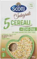 Gli integrali cereali con semi di chia riso