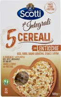 Gli integrali cereali con lenticchie riso