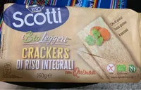 Crackers di riso integrali