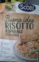 Risotto asparagi zucca quinoa