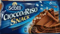 Ciocco e riso snack