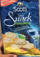 Gallette Snack Erbe G60 Scotti