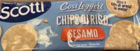 Chips de arroz con sesamo