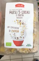 Muesli 5 cereali e frutta biologici