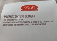 Amaranto Soffiato Biologico
