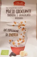 Muesli croccante banana e cioccolato