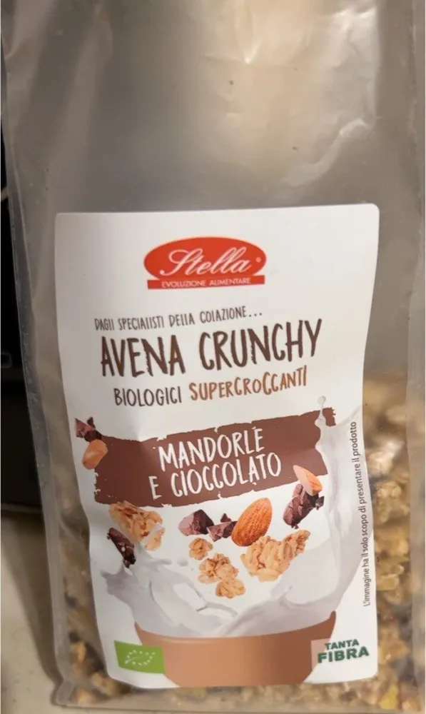 Avena Crunchy mandorle e cioccolato