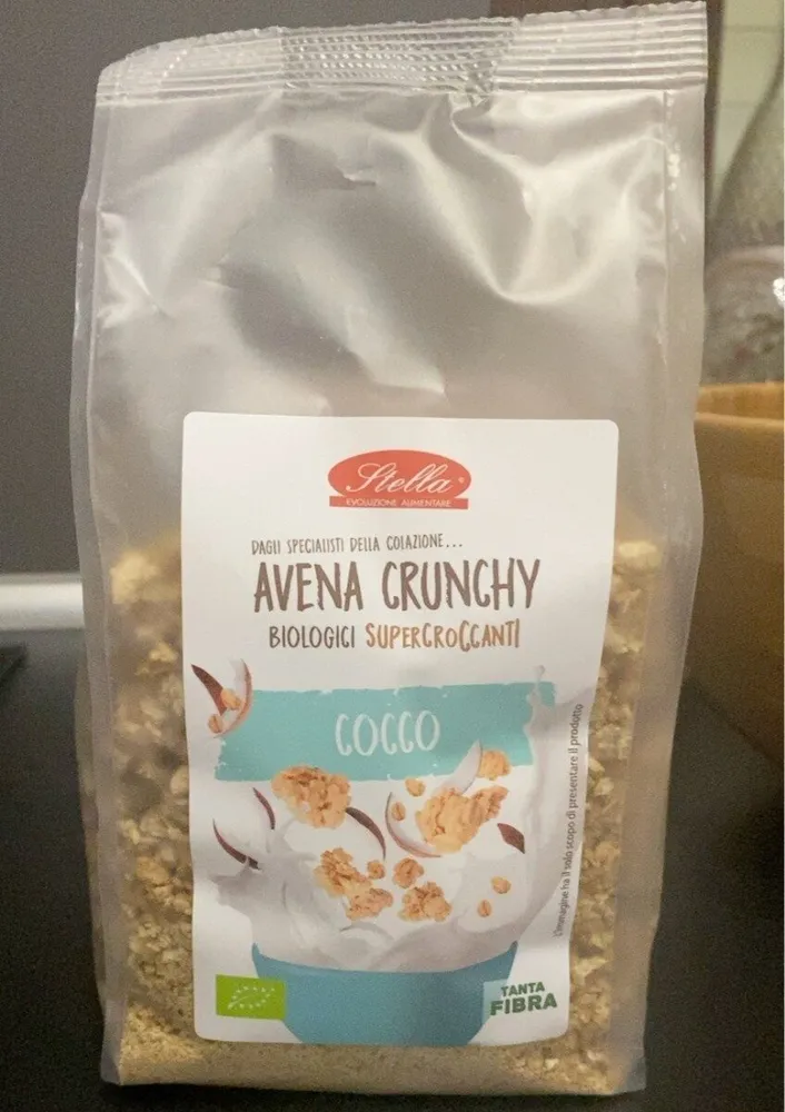 Avena crunchy cocco biologico