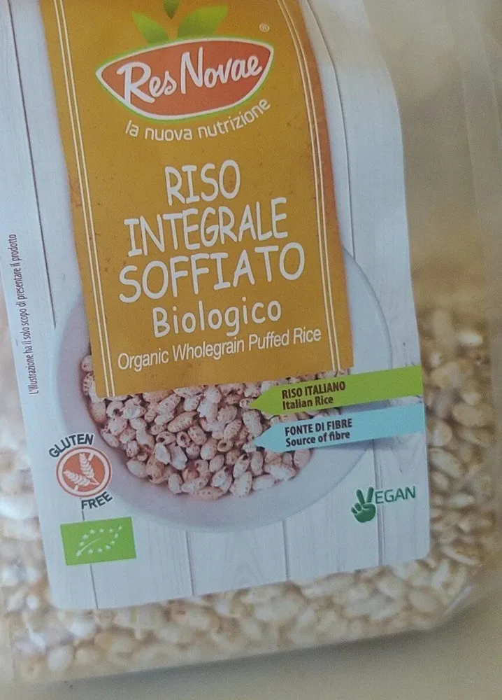 Riso soffiato integrale biologico