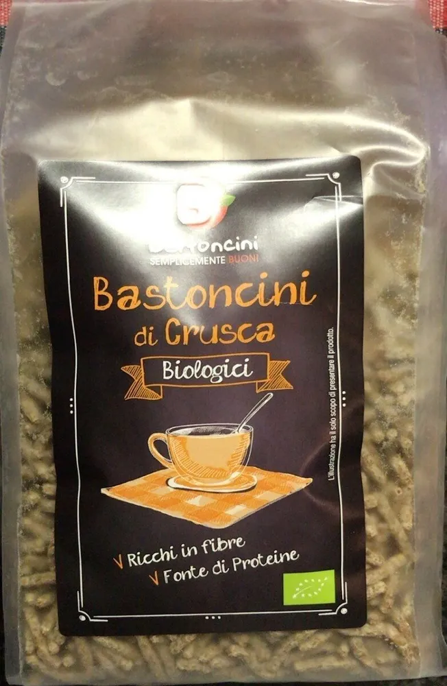 Bastoncini di crusca biologici