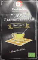 Muesli+ 5 cereali e frutta biologico