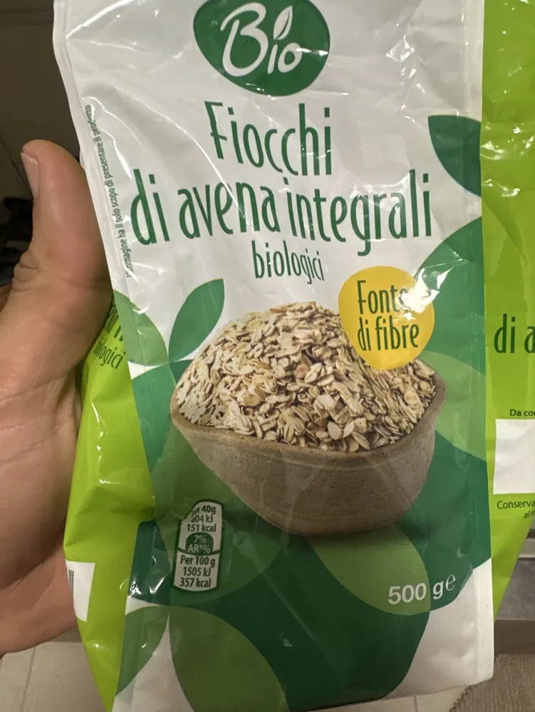 Fiocchi di Avena integrali biologici