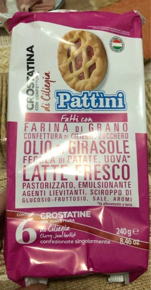 CROSTATINA CON CONFETTURA