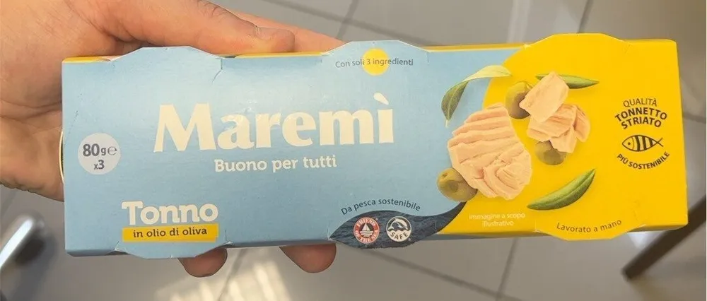 Tonno in olio d’oliva Maremì