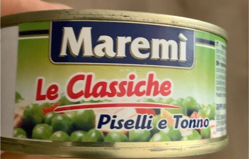 Le classiche- piselli e tonno