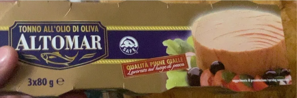 tonno all’olio di oliva