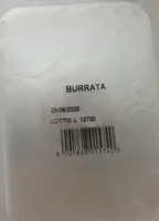 Burrata au lait de vache pasteurisé
