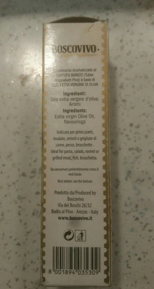 Trüffel - Olivenöl -Italien