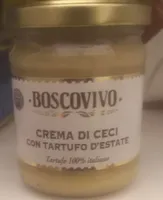 Crema di ceci con tartufo d'estate