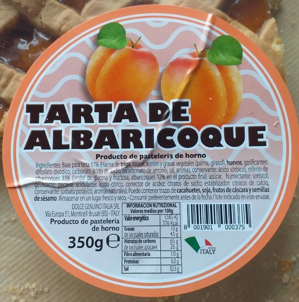 Tarata de Albaricoque