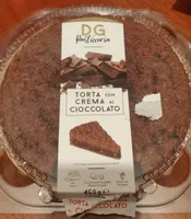 Torta con crema al cioccolato