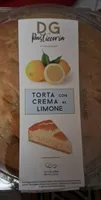Torta con crema al limone