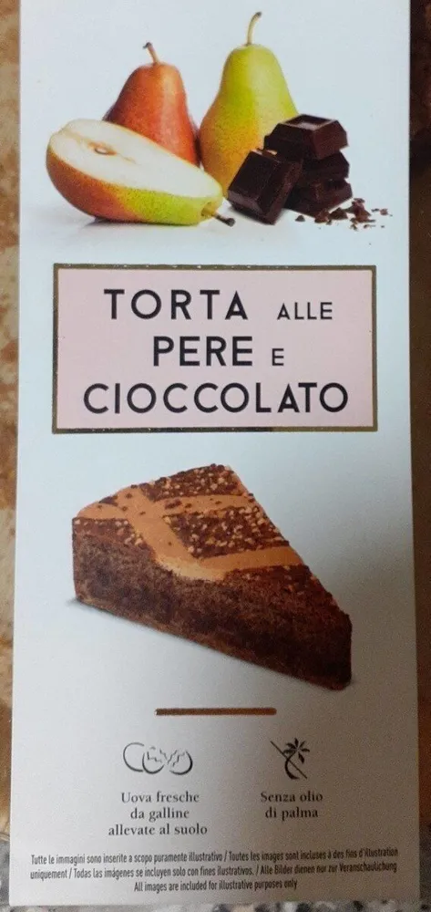 Torta pere e cioccolato