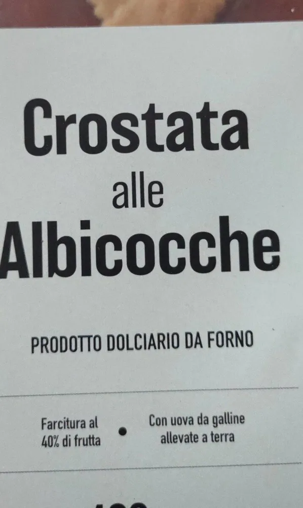 Crostata alle albicocche