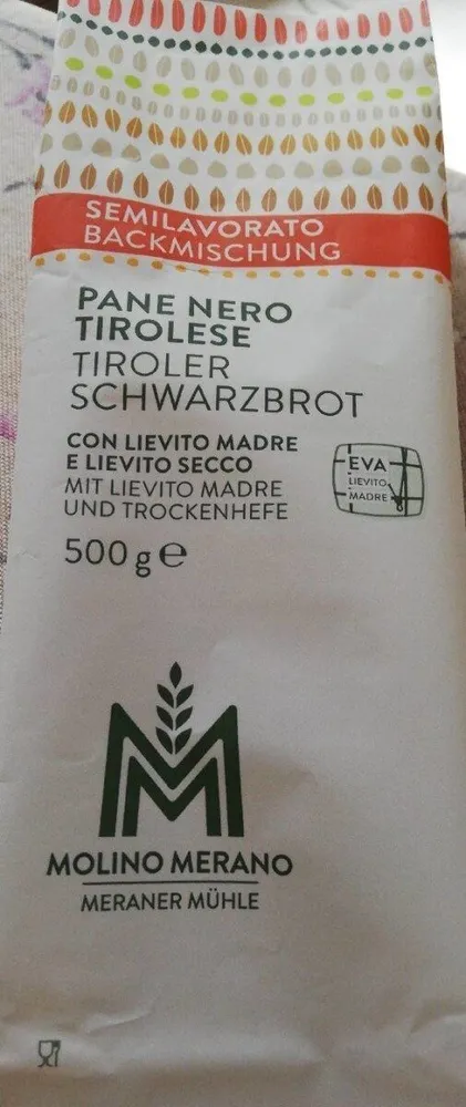 Pane nero tirolese semilavorato