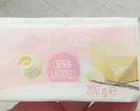 Burro senza lattosio