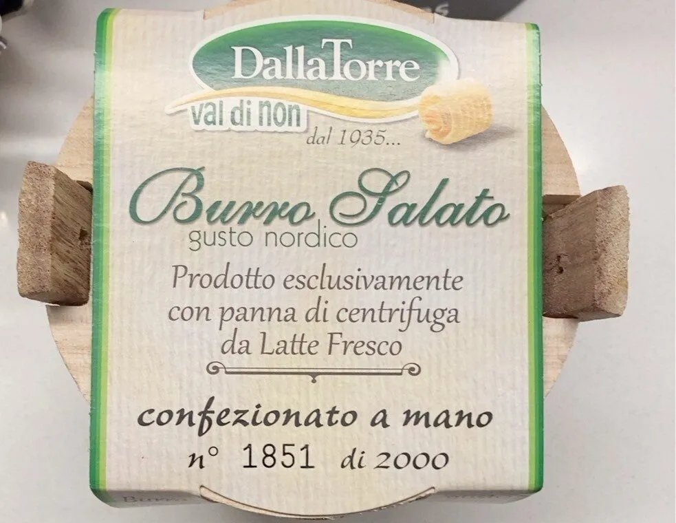 Burro salato