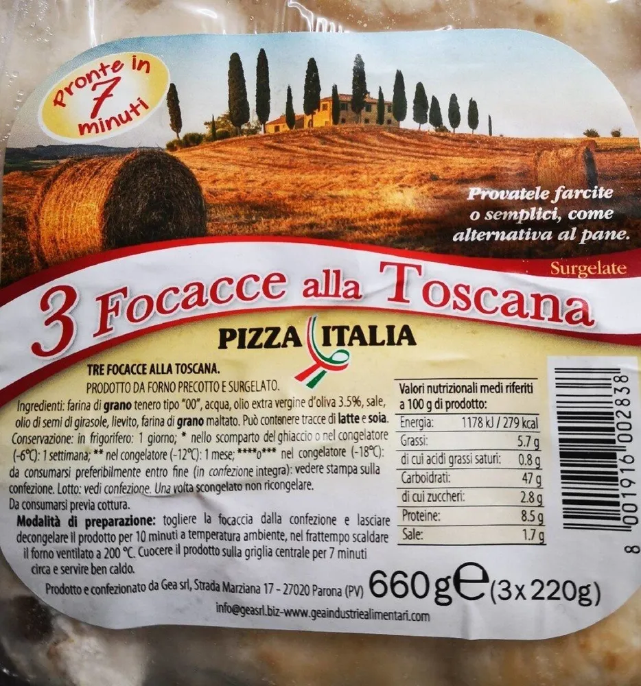 Focacce alla toscana