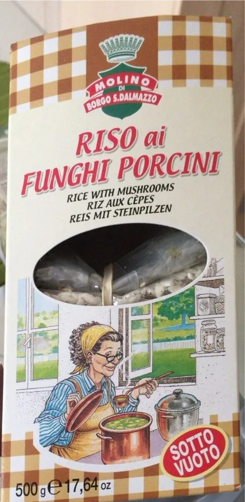Riso ai funghi porcini