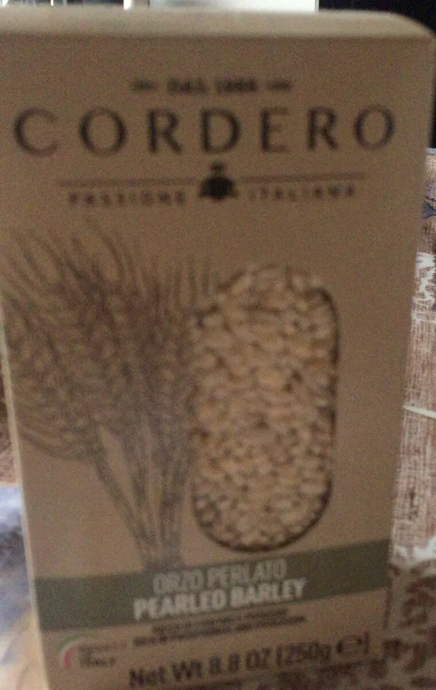 Orzo perlato
