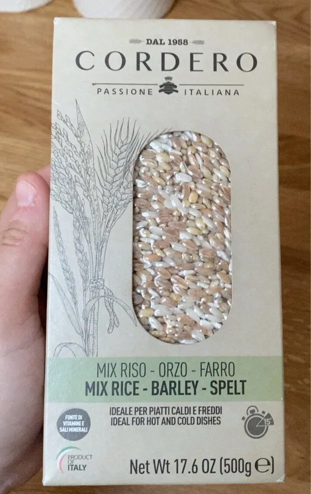 Mix Riso Orzo Farro