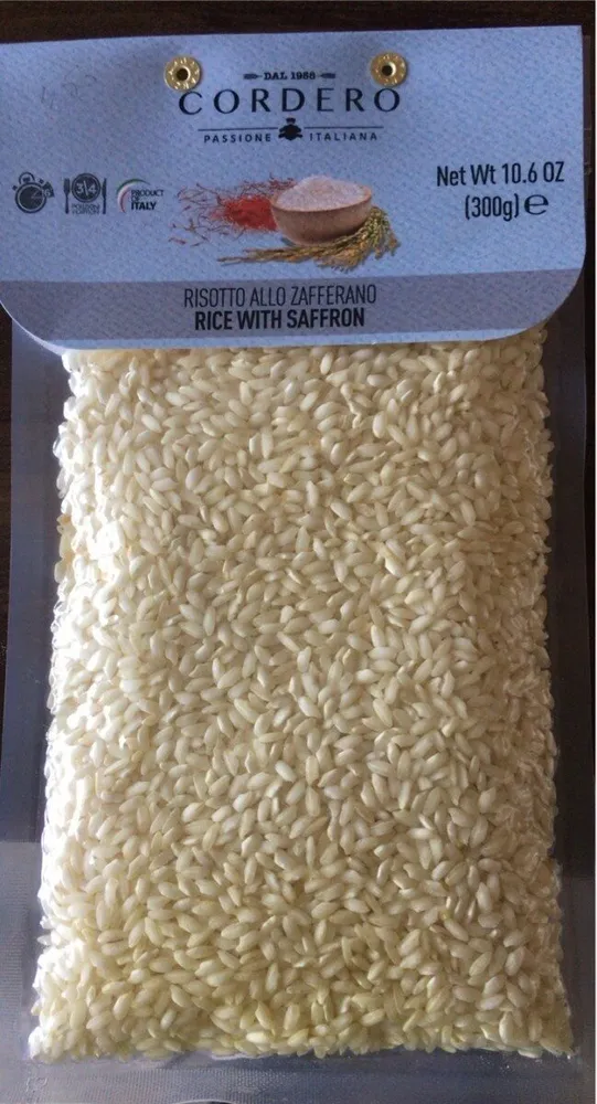 Risotto allo zafferano
