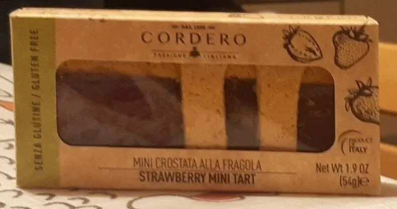 Mini crostata alla fragola