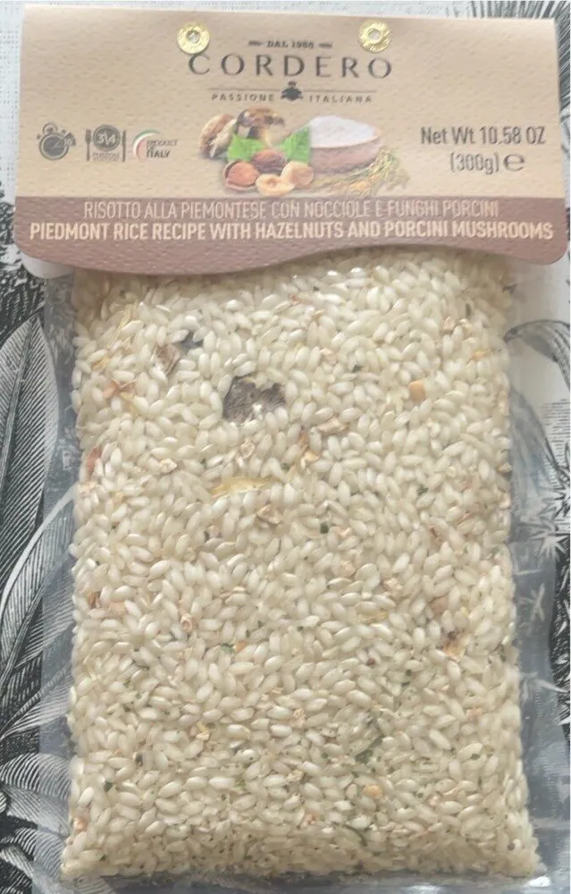 Risotto aux noisettes