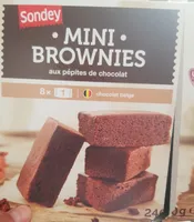 Mini Brownies aux Pépites de Chocolat